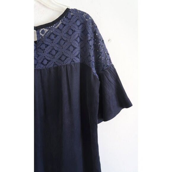 Ella Moss Lace Detail Shift Dress - Size Large - Picture 6 of 9